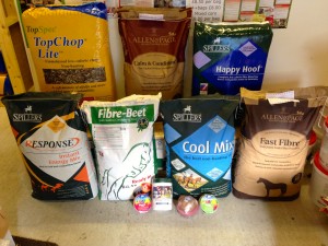 Horse feeds